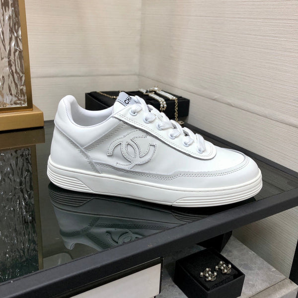 CC Sneaker White Cowhide
