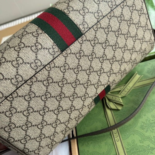 Borsa Gucci Ophidia Beige mix Brown Canvas 240085