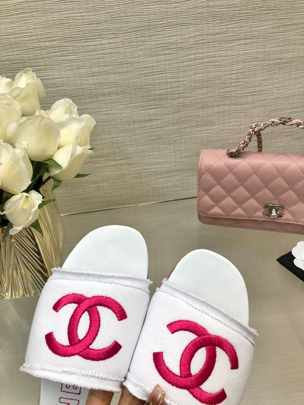 Ciabatte CC 25C Tessuto Bianco Materiale 212968