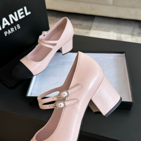 CC 25C Mary Jane Pink Sheepskin 212990