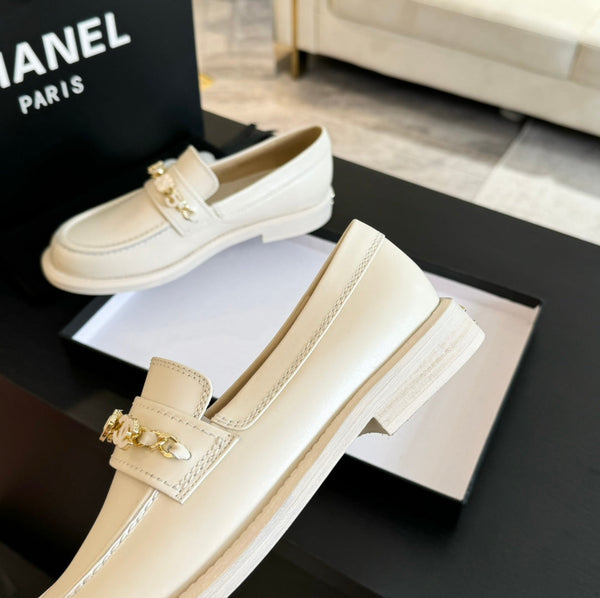 CC 25C Loafer White Leather 212969