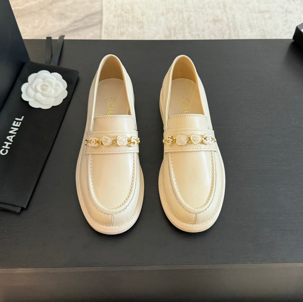 CC 25C Loafer White Leather 212969
