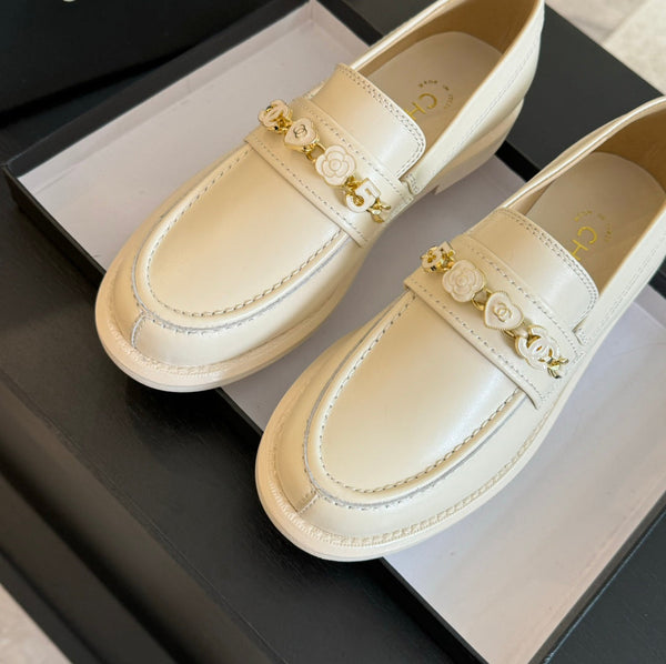 CC 25C Loafer White Leather 212969