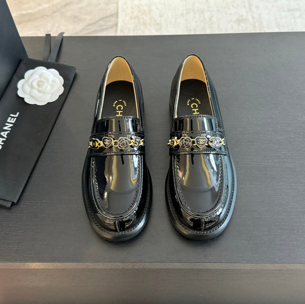 CC 25C Loafer Glossy Black Leather 212970