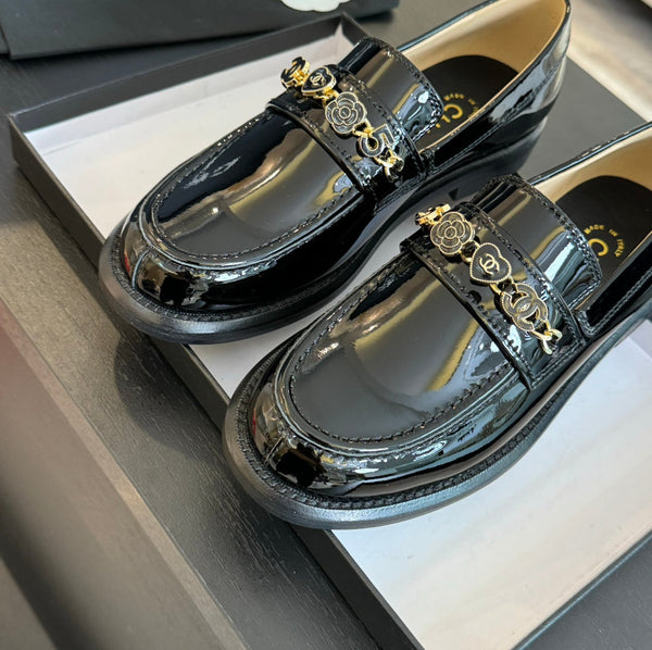 CC 25C Loafer Glossy Black Leather 212970