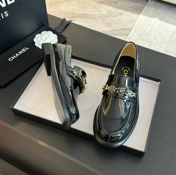 CC 25C Loafer Glossy Black Leather 212970