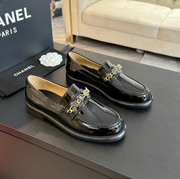 CC 25C Loafer Glossy Black Leather 212970