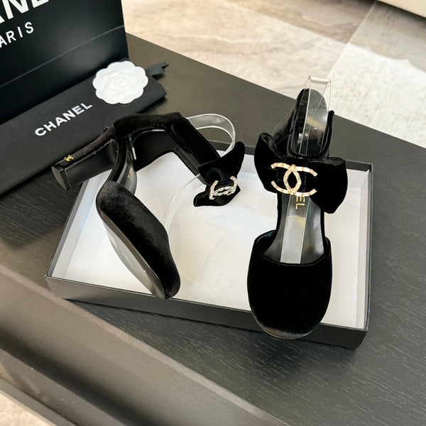 CC Mary Janes Black Velvet