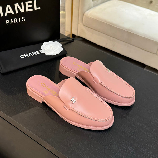 CC 25C Mule Pink Calfskin