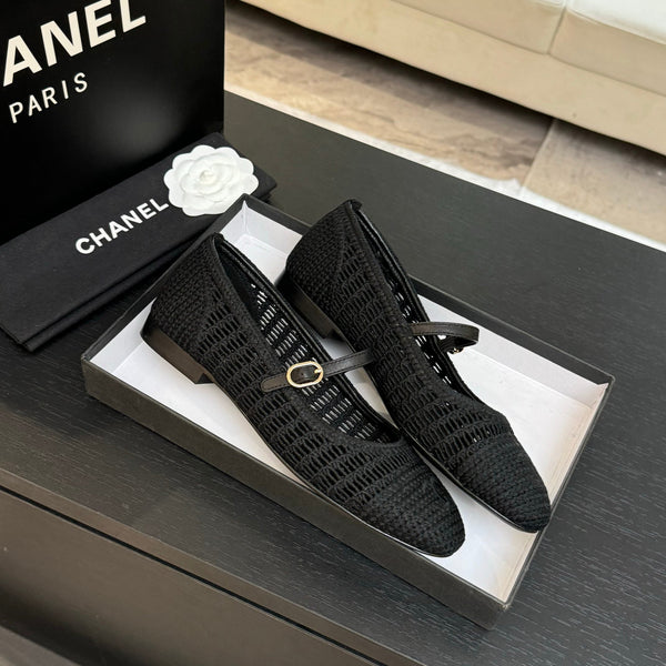 CC 25P Mary Jane 15mm Black Raffia 373781