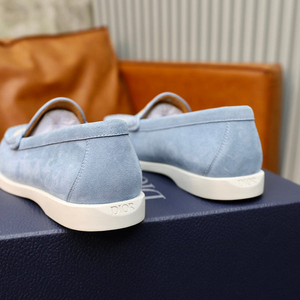 CD GRANVILLE BASIC LOAFER LIGHT BLUE-GRAY JACQUARD