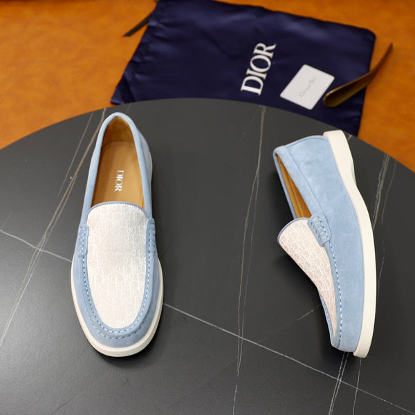 CD GRANVILLE BASIC LOAFER LIGHT BLUE-GRAY JACQUARD