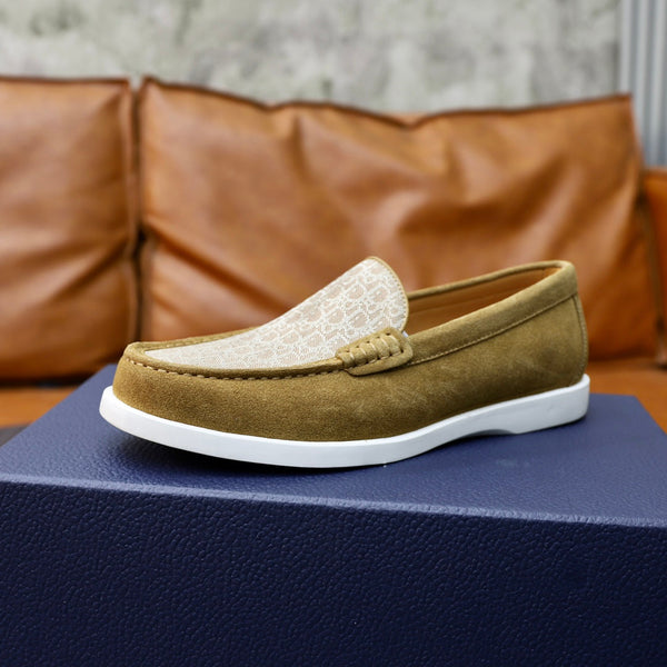 CD GRANVILLE BASIC LOAFER FLAX-BEIGE JACQUARD