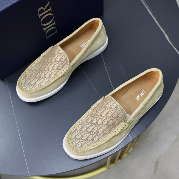 CD GRANVILLE BASIC LOAFER PASTEL YELLOW JACQUARD