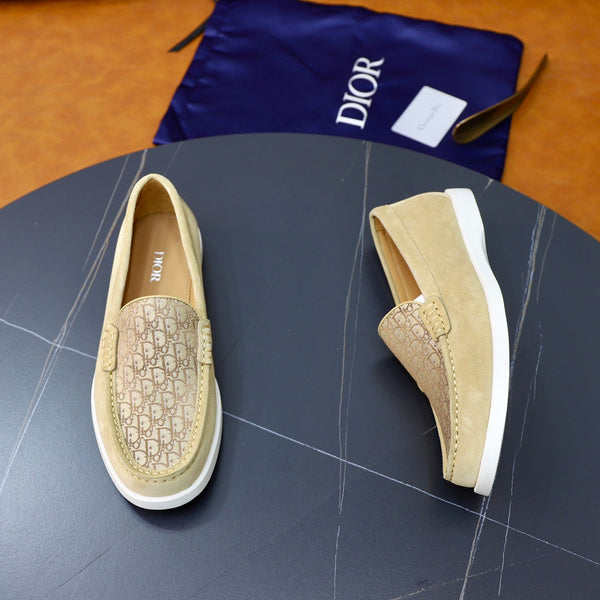 CD GRANVILLE BASIC LOAFER PASTEL YELLOW JACQUARD