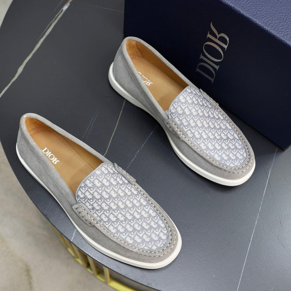 CD GRANVILLE BASIC LOAFER GRAY-WHITE JACQUARD