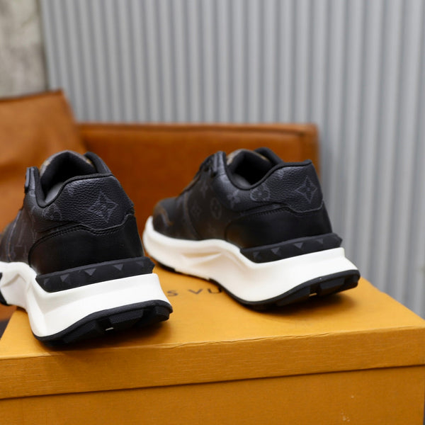 SNEAKER LV RUN AWAY NERA E MARRONE CIOCCOLATO