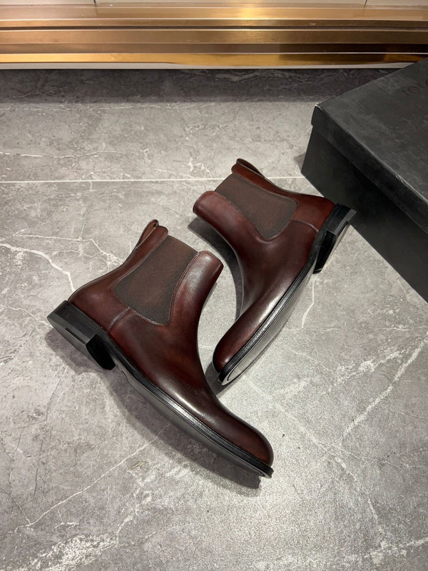 CD CHELSEA BOOT SYRUP CALFSKIN