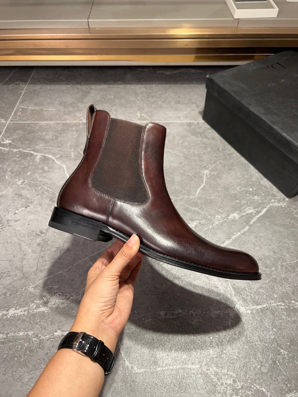 CD CHELSEA BOOT SYRUP CALFSKIN