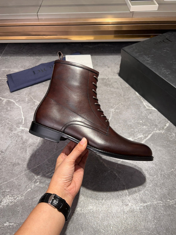 CD JUMP LACE-UP BOOT SYRUP CALFSKIN