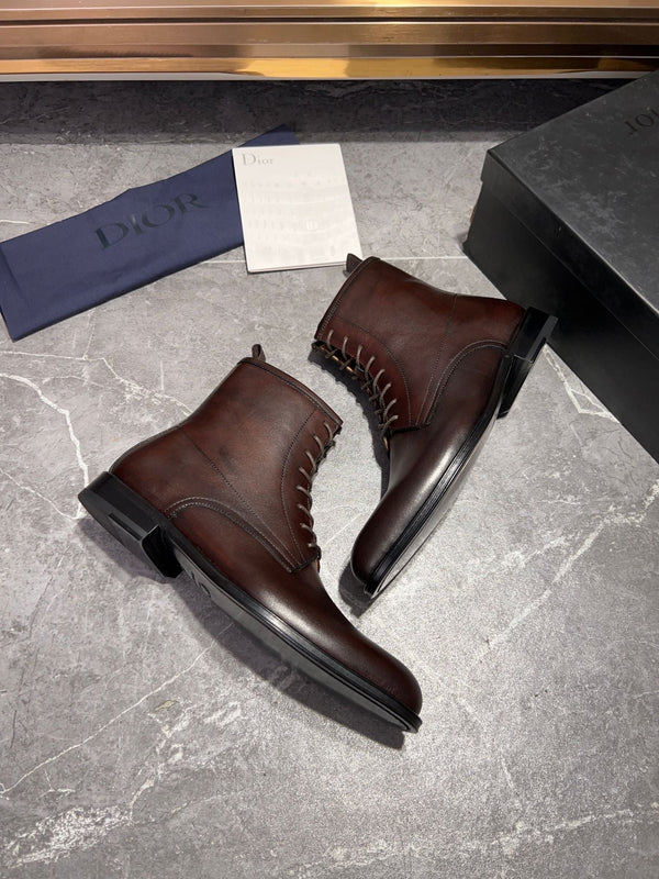CD JUMP LACE-UP BOOT SYRUP CALFSKIN