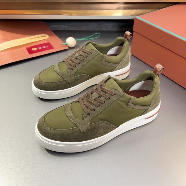 LP NEWPORT WALK SNEAKERS OLIVE SUEDE