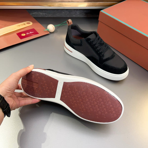 LP NEWPORT WALK SNEAKERS BLACK SUEDE