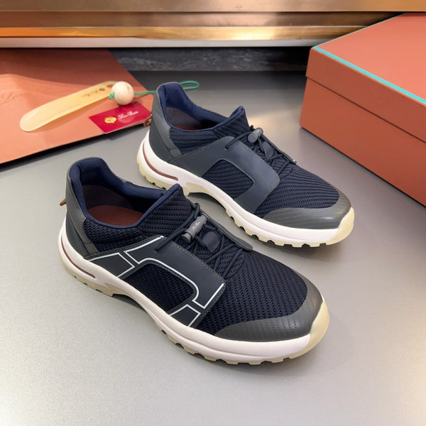 LP TRAIL HIKER WALK SNEAKER BLACK MESH BREATHABLE