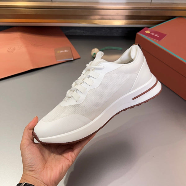 LP BRUNELLO SNEAKERS BIANCO MESH TRASPIRANTE