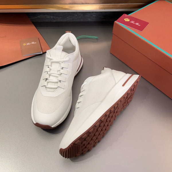 LP BRUNELLO SNEAKERS BIANCO MESH TRASPIRANTE