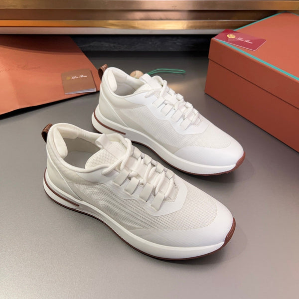 LP BRUNELLO SNEAKERS BIANCO MESH TRASPIRANTE