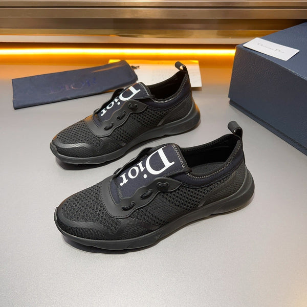 CD BASKETBALL SHOES BLACK BREATHABLE FABRIC