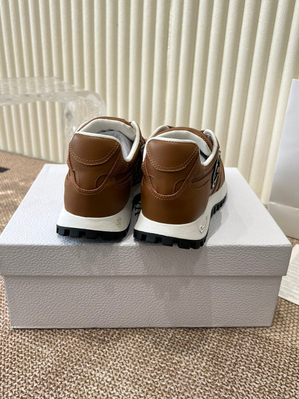 C'est Dior Sneaker Brown Lamskin