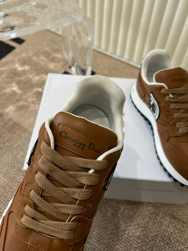 C'est Dior Sneaker Brown Lamskin