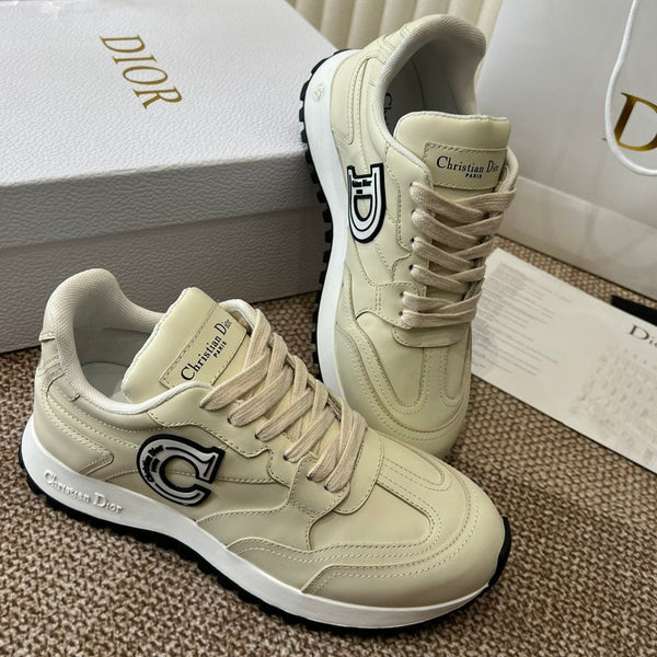 C'est Dior Sneaker Beige Lamskin