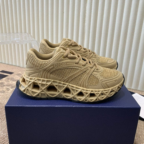 CD Sneaker B35 In Dark Beige Suede And Fabric 113125