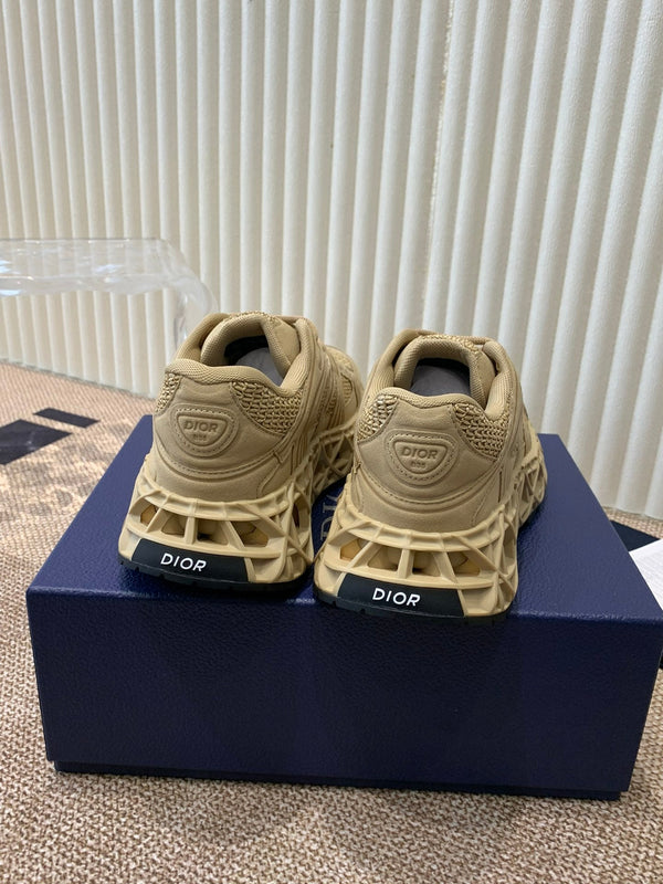 CD Sneaker B35 In Dark Beige Suede And Fabric 113125