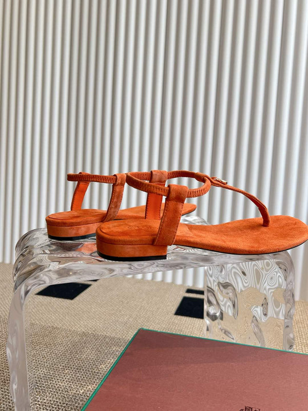 LP 25C Mindil Sandal Kyoto Orange Suede 208100