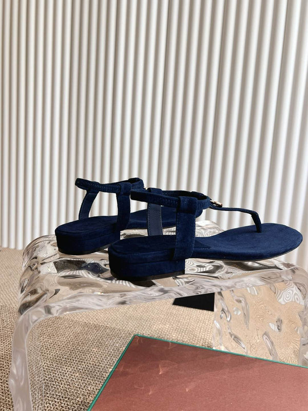 LP 25C Mindil Sandal Navy Blue Suede 208102