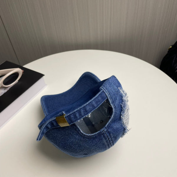 Celin Cap Blue Denim Fabric 210351