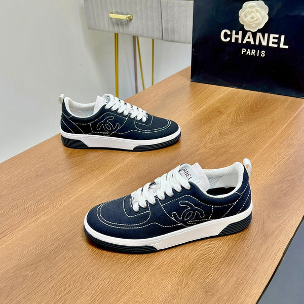 CC Sneaker 25mm In Charcoal Blue Soft Denim 149495