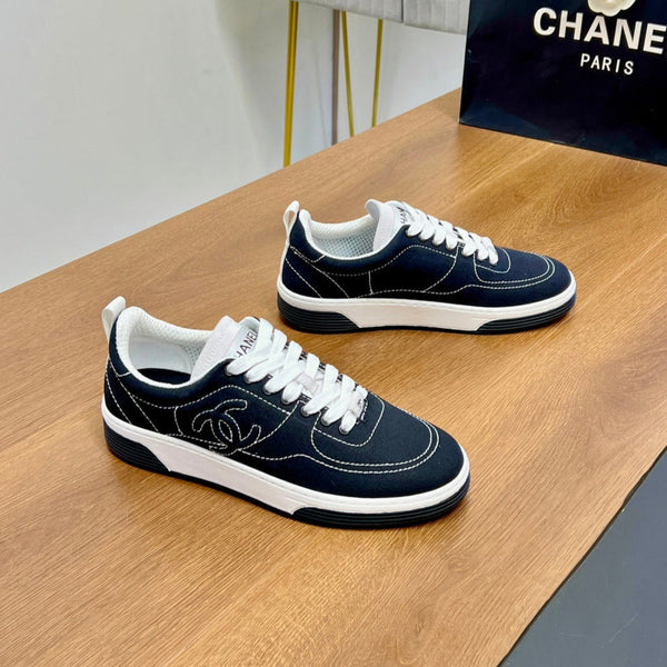 CC Sneaker 25mm In Charcoal Blue Soft Denim 149495