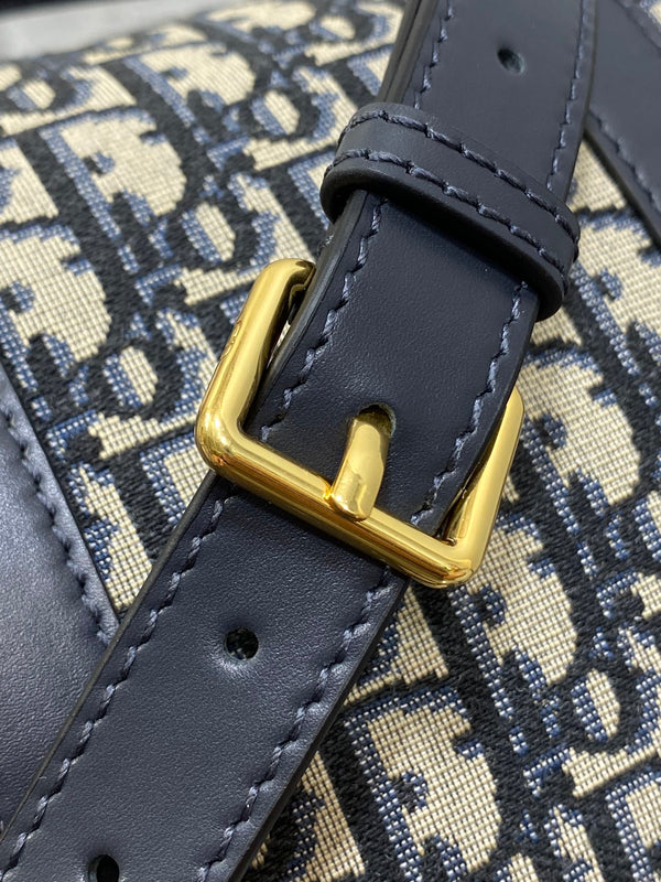 GROOVE 25 BAG IN BLACK MIX BEIGE OBLIQUE MONOGRAM JACQUARD