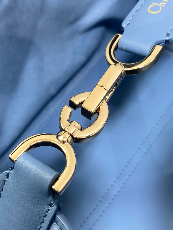 ALWAYS MINI 23 BAG IN AZURE BLUE MACROCANNAGE CALFSKIN