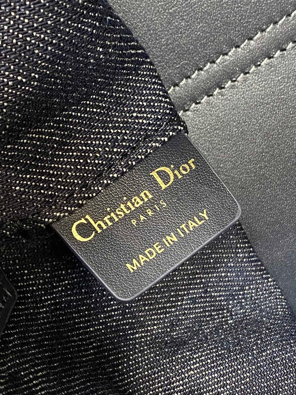 MINI 23 TOUJOURS BAG IN BLUE GRAPHIC CANNAGE DENIM