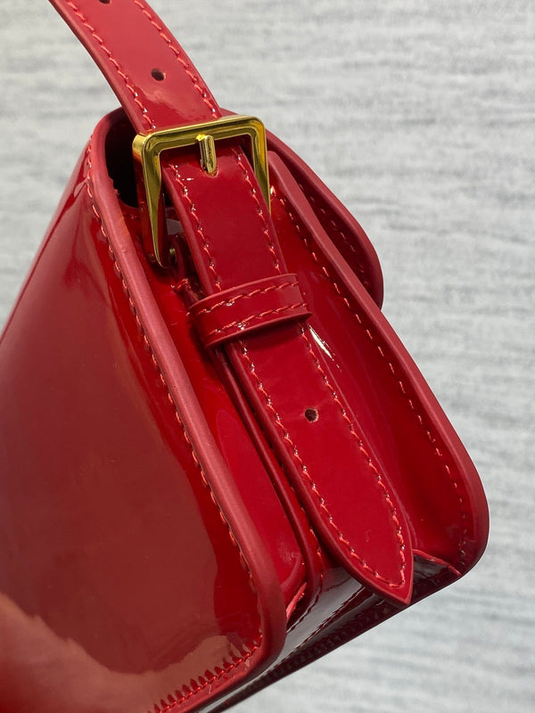 DiorNomad Miss Dior Bag Cherry Red Cowhide 247322