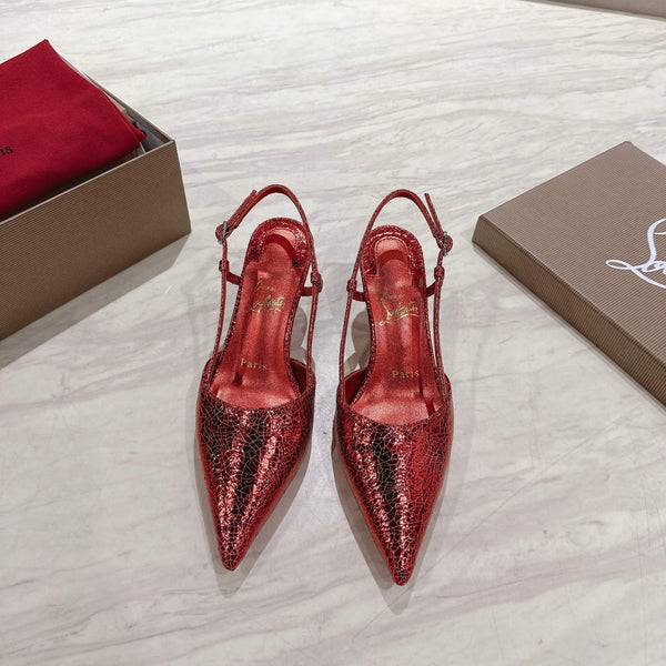 CL 25 Slingback Red Original Fabric 335140