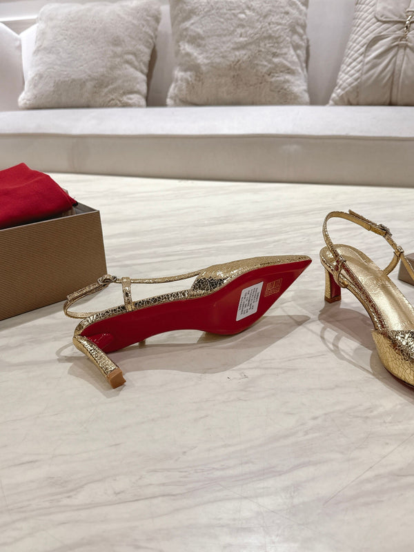 CL 25 Slingback Gold Original Fabric 335141