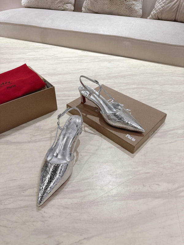 CL 25 Slingback Silver Original Fabric 335143