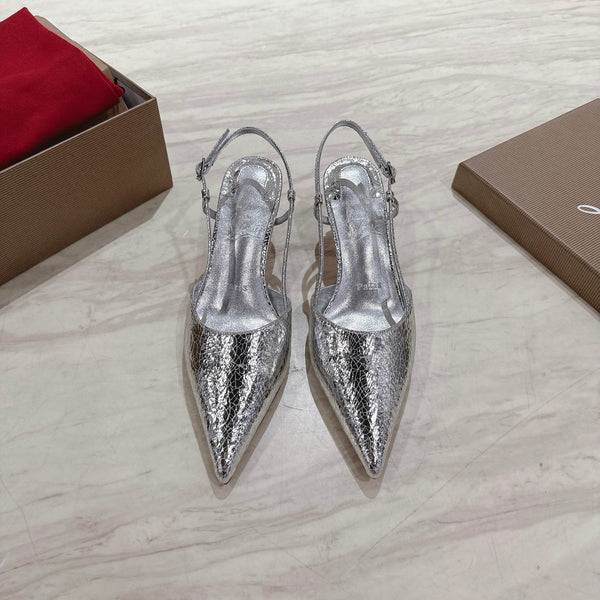 CL 25 Slingback Silver Original Fabric 335143